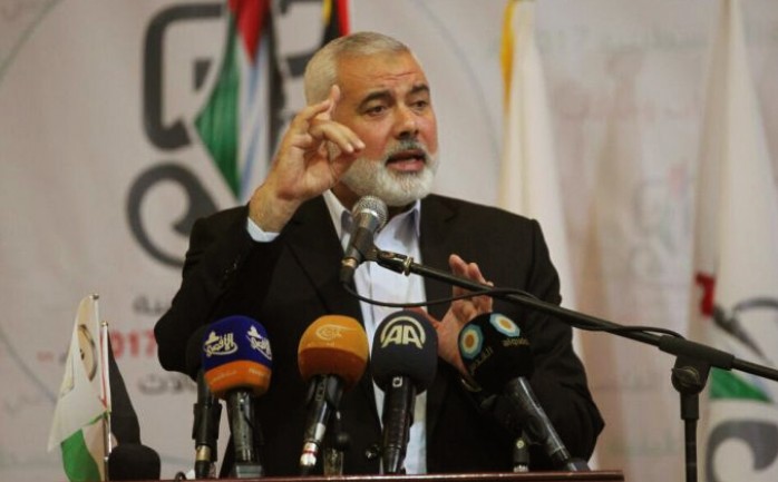 رئيس المكتب السياسي لحركة (حماس) إسماعيل هنية